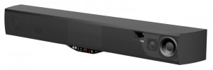 The Atlantic Technology HPas sound bar has an integrated subwoofer